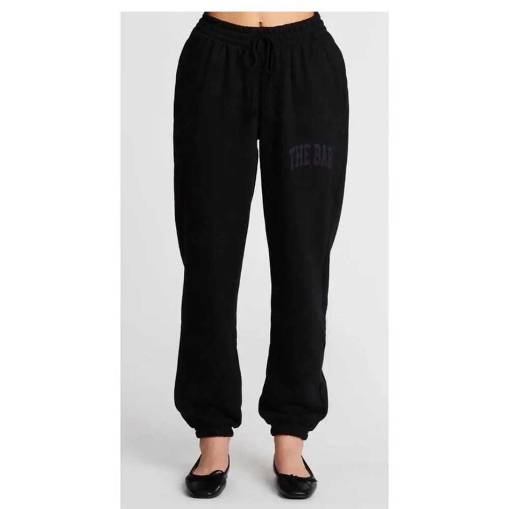 The Bar Varsity Sweatpants Joggers Black Size‎ Small
